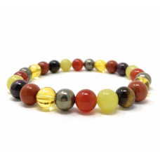 Energy Gemstone Beads Bracelet 8 mm