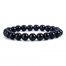 Black Onyx Beads Bracelet 8 mm