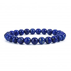 Lapis Lazuli Beads Bracelet 8 mm