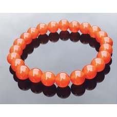 Dyed Carnelian Beads Bracelet 8 mm