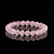 Rose Quartz Beads Bracelet 8 mm