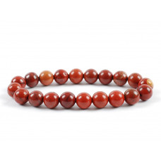 Red Jasper Beads Bracelet 8 mm