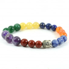 Chakra Stone Beads Bracelet 8 mm