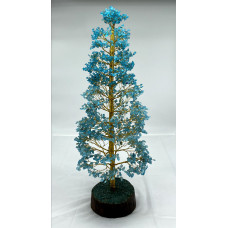 Extra-Large 2000 Turquoise Chips Agate Stone Gemstone Christmas Trees