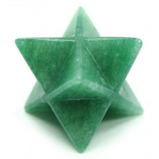Green Aventurine Merkaba Star