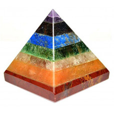 7 Chakra Pyramid 45 - 55 mm