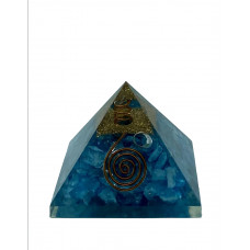 Turquoise Orgone Reiki Pyramid -2 Inch