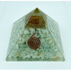 Amazonite Orgone Reiki Pyramid -3 Inch