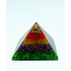 Multilayered Orgone Reiki Pyramid 3 Inch