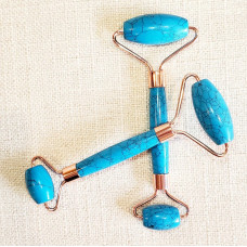 Turquoise Face Massage Roller