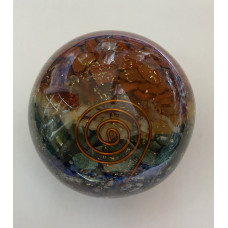 7 Chakra Orgone Sphere/Ball