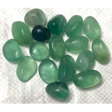Green Fluorite Tumbled Stones