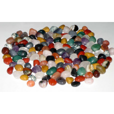 Mixed Multicolor Tumbled Stones
